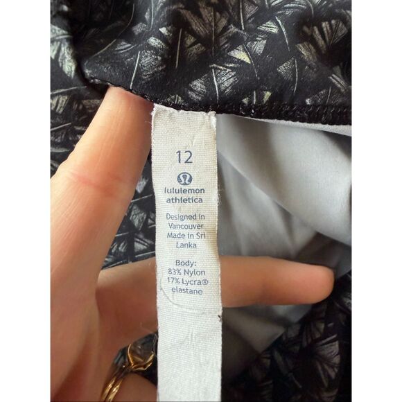 Lululemon High Times Pant (Nulux) Iridescent Multi Black Size 12 - Picture 10 of 11